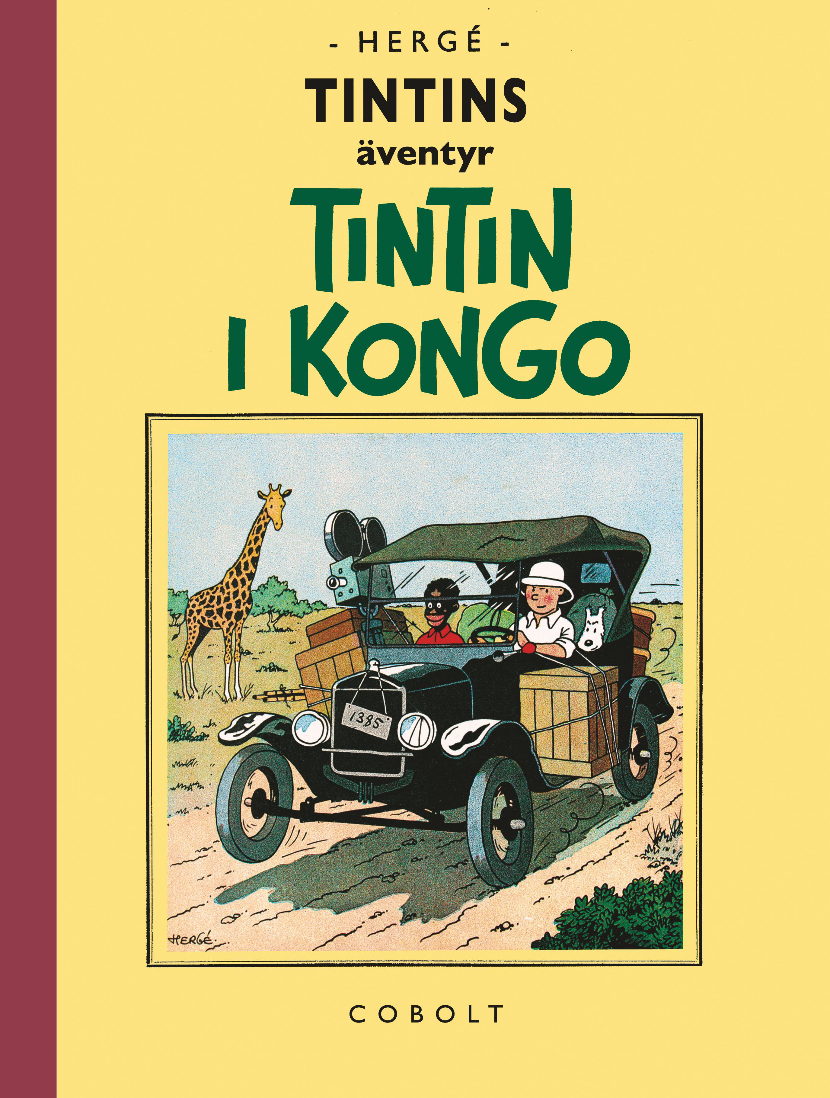 Tintin i Kongo (Hardcover)