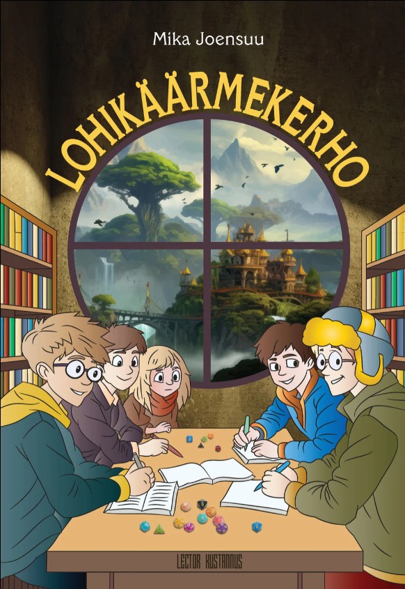 Lohikäärmekerho : pieni tarina ystävyydestä, roolipelaamisesta ja nuoruudesta 1990-luvulla (Hardcover)