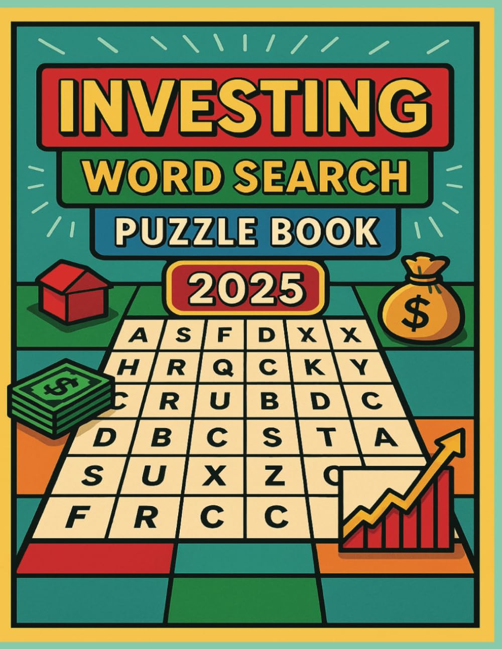Investing Word Search Puzzle Book, 2025