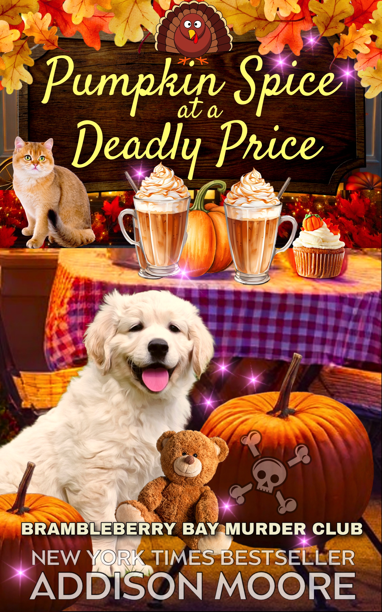 Pumpkin Spice at a Deadly Price (Brambleberry Bay Murder Club #7)