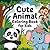 Cute Animal Coloring Book: ...
