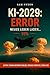 KI - 2029: ERROR (KI-2027: ...
