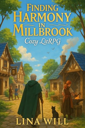 Finding Harmony in Millbrook: A Low-Stakes Cozy Small-Town Fantasy LitRPG (Guardian's Rounds Book 1)