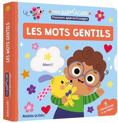 Mon animagier : Les mots gentils (Board Book)