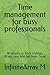 Time management for busy pr...