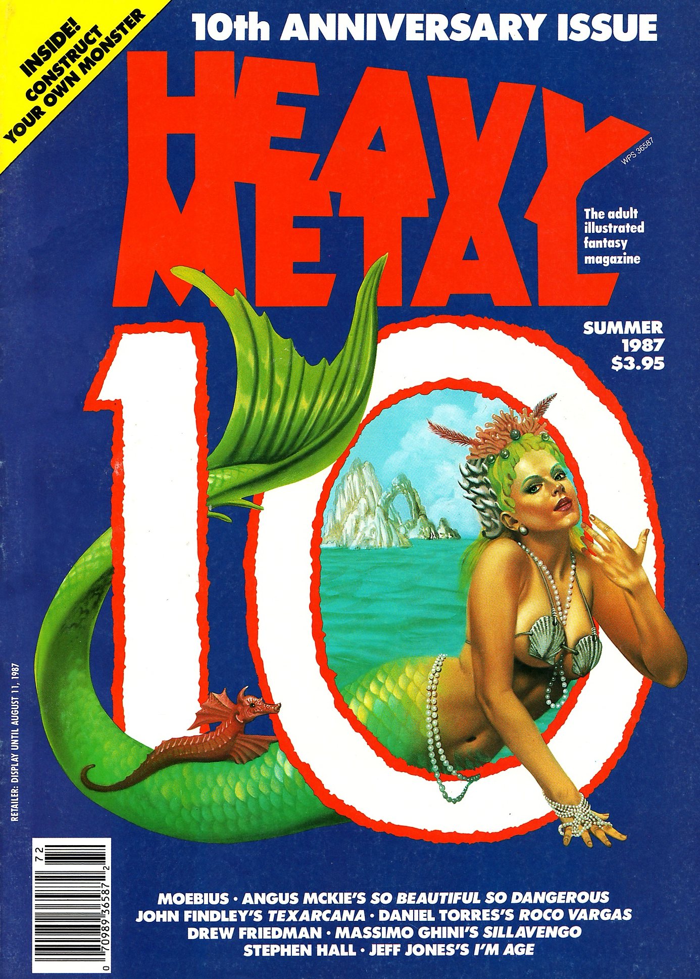 Heavy Metal, Summer 1987: 10th Anniversary Issue (Heavy Metal #112)