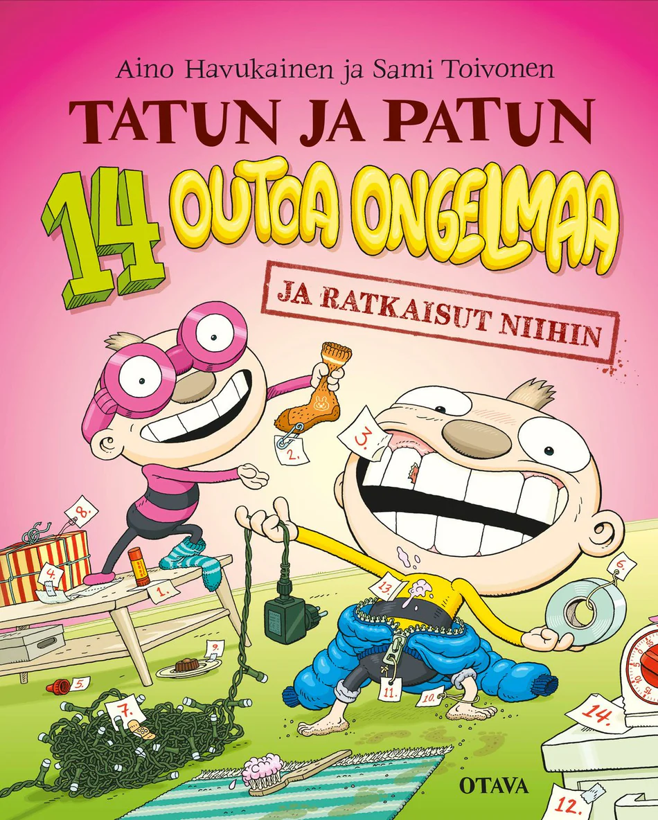 Tatun ja Patun 14 outoa ongelmaa (Hardcover)