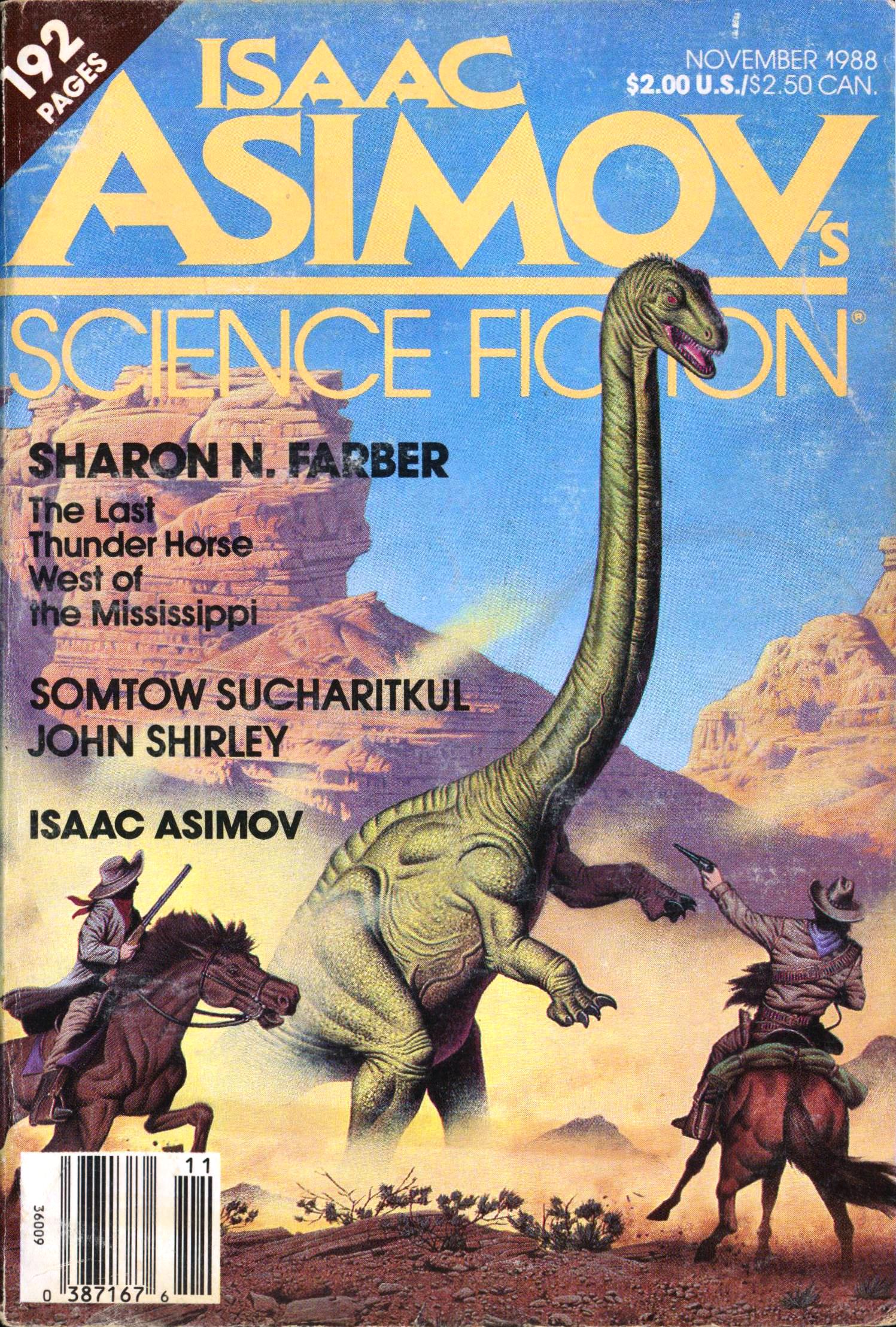 Isaac Asimov's Science Fiction Magazine, November 1988 (Asimov's Science Fiction, #136)