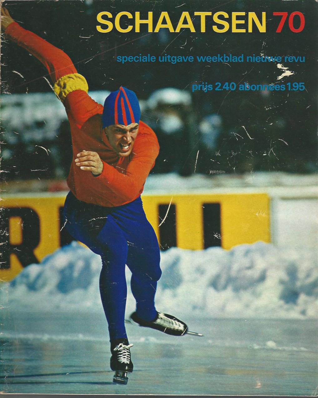 Schaatsen 70 - speciale uitgave weekblad nieuwe revu