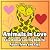Animals in Love Coloring Bo...