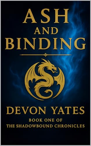 Ash and Binding: An Enemies to Lovers Dragon Romance (The Shadowbound Chronicles Book 1)