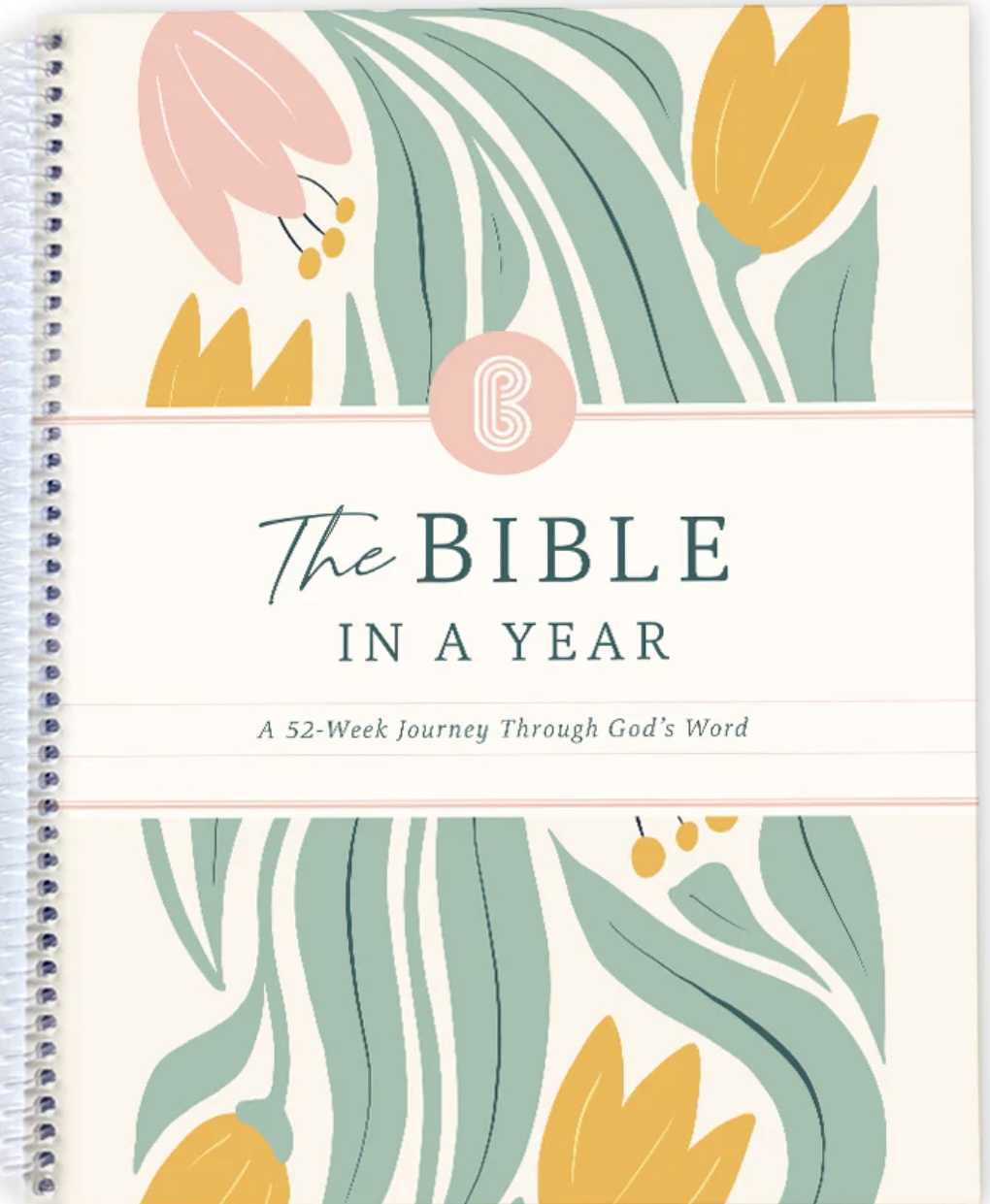 The Bible In A Year A 52-week Journey Through God’s Word (Spiral-bound)