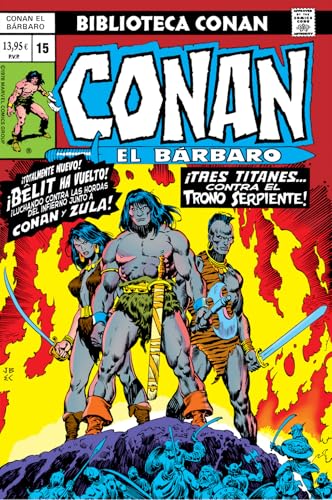 Biblioteca conan el bárbaro 15 1977: conan the bar-barian 83-88, annual 3 usa (Paperback)