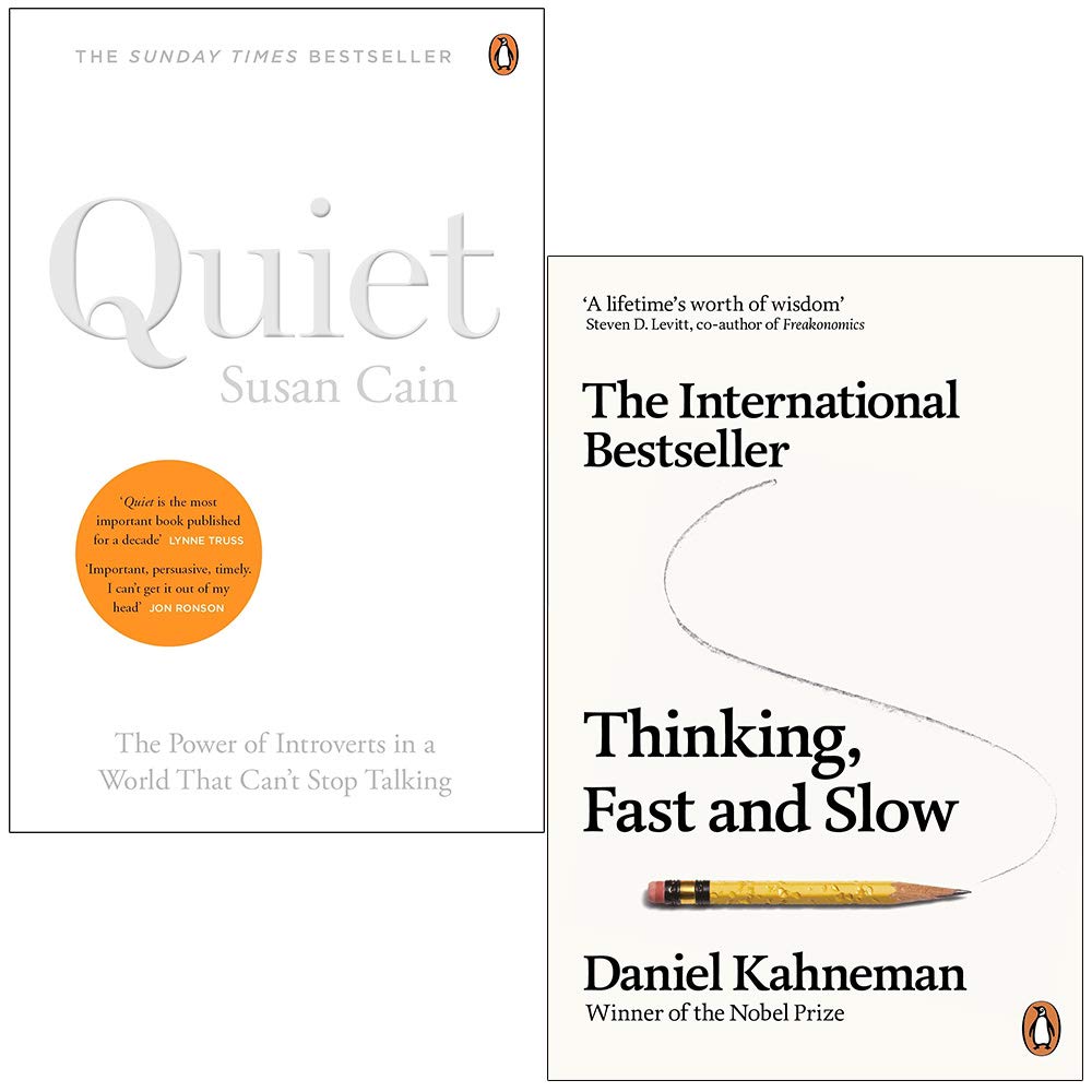 Quiet / Thinking, Fast and Slow -  2 Books Collection