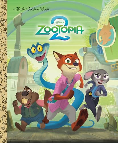 Disney Zootopia 2 Little Golden Book (Hardcover)
