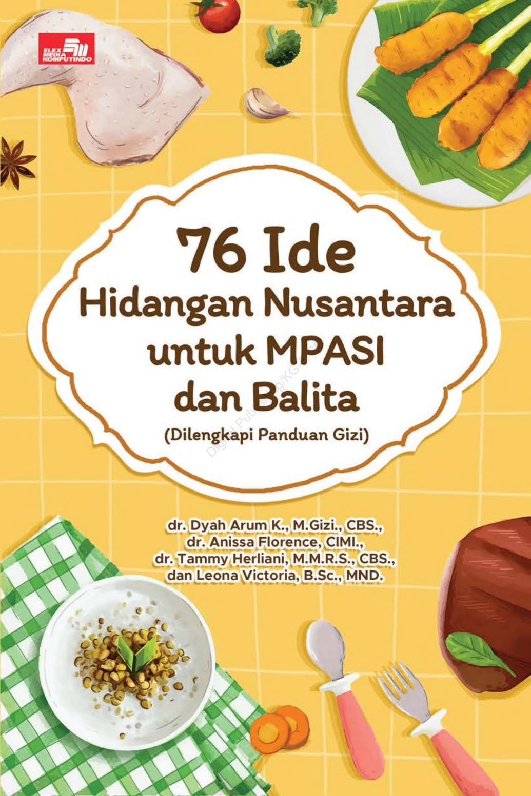 76 Ide Hidangan Nusantara untuk MPASI dan Balita