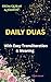 DAILY DUAS : Daily Duas for Everyone – With Transliteration & English Meaning
