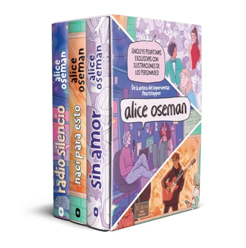 Estuche Alice Oseman: Sin amor, Nací para esto, Radio Silencio: Incluye ilustraciones inéditas de la autora (Paperback)