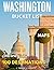 WASHINGTON BUCKET LIST 2025-2026 by DORIS S. CARVER