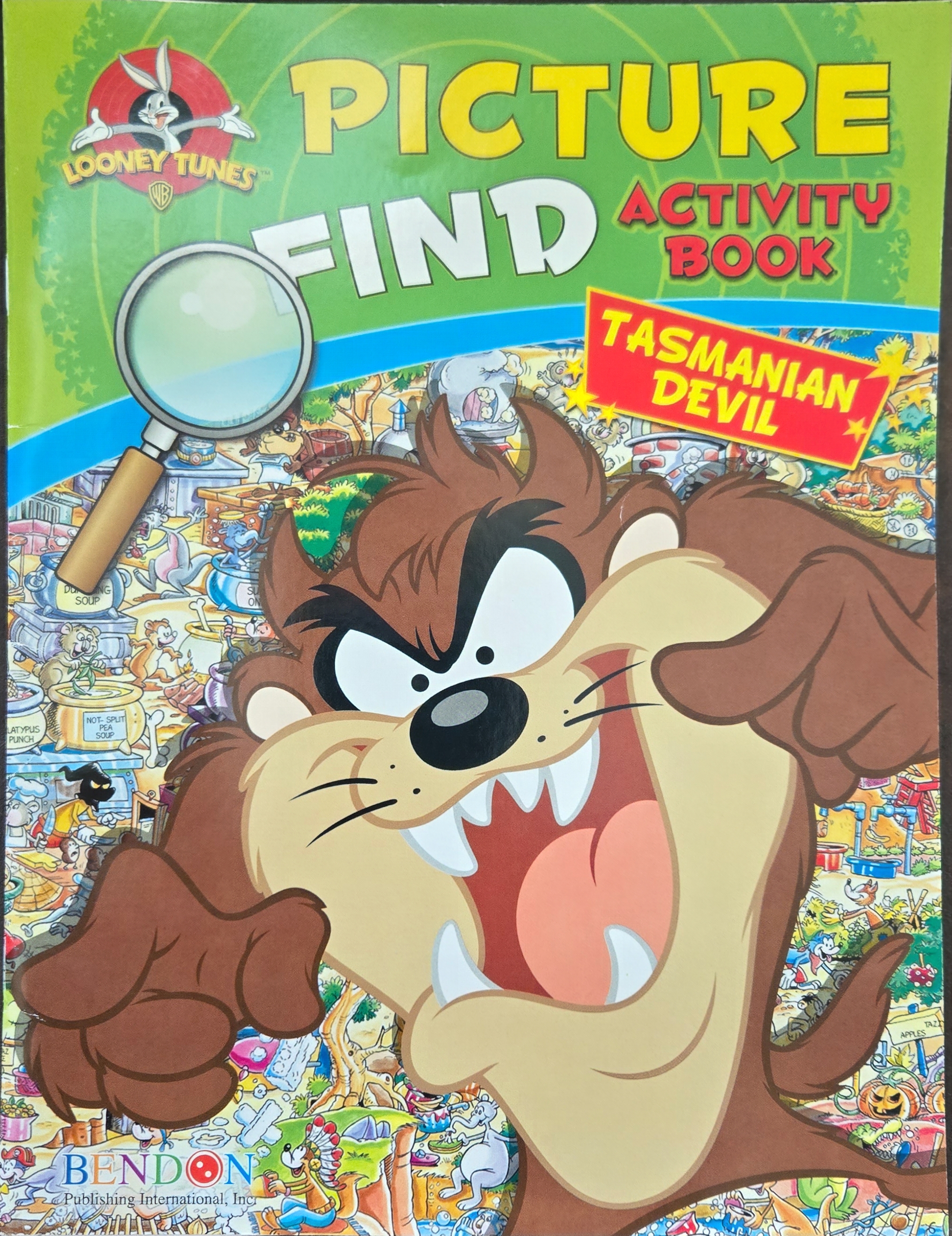 Picture Find Activity Book ~ Looney Tunes Tasmanian Devil (Paperback)