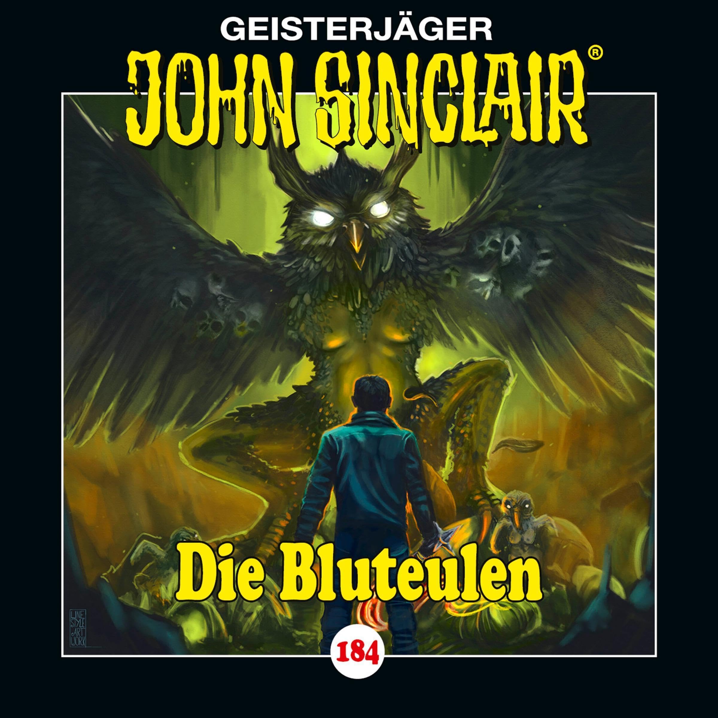 Die Bluteulen: John Sinclair, Band 184 (Audible Audio)