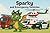 Sparky and Emergency vehicles