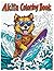 Akita Dog Coloring Book by John Wear