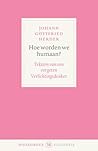 Hoe worden we hum...
