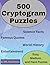 500 Cryptograms Large Print by MPL Publications