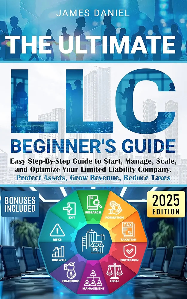 The Ultimate LLC Beginner's Guide: Easy Step-By-Step Guide to Start, Manage, Scale, and Optimize Your Limited Liability Company. Protect Assets, Grow Revenue, Reduce Taxes (Kindle Edition)