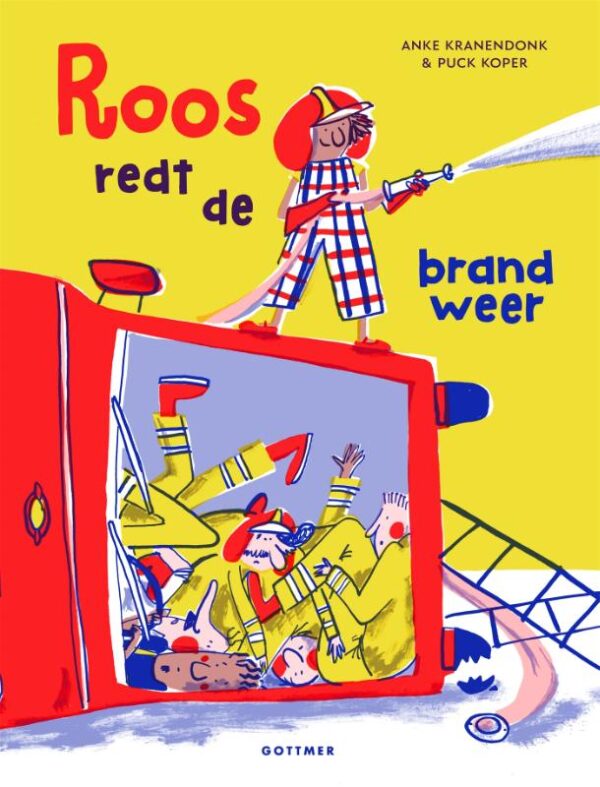 Roos redt de brandweer (Hardcover)