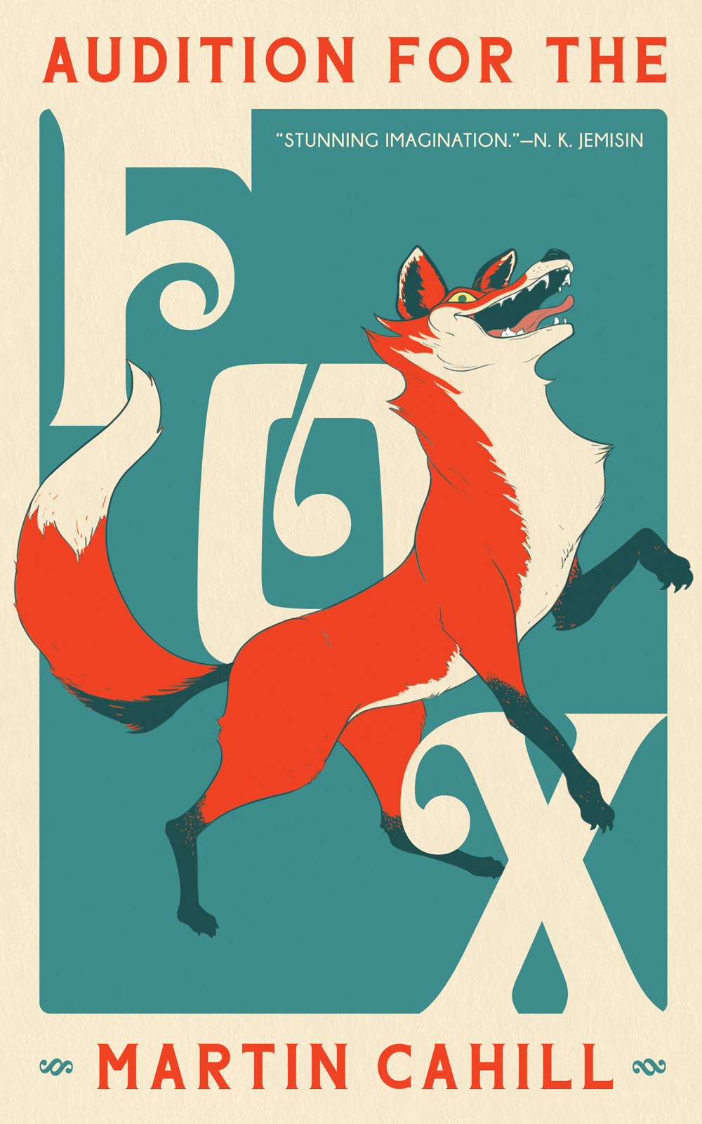 Book cover: Audition for the Fox by Martin Cahill