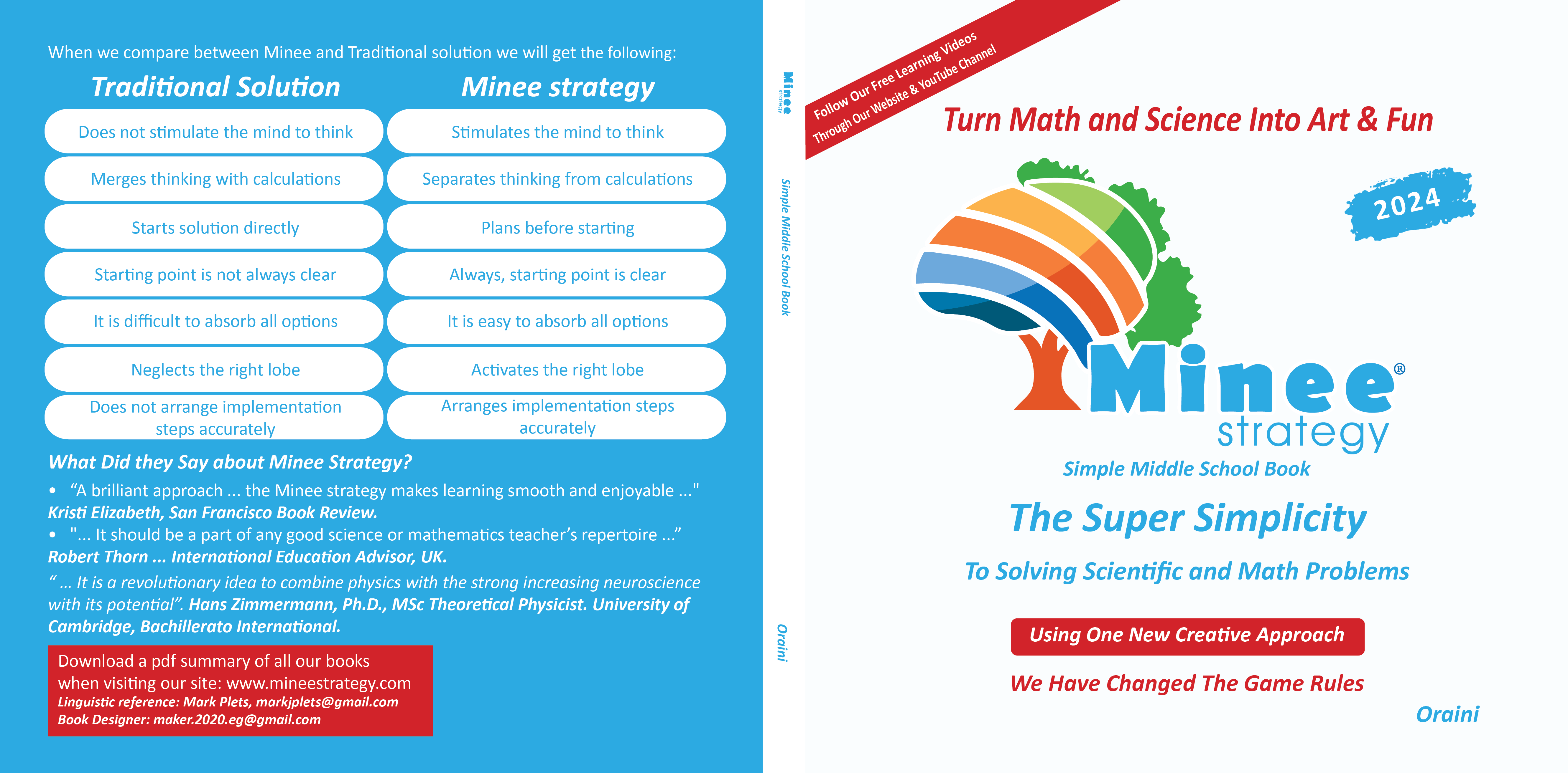 Minee strategy... simple middle school book