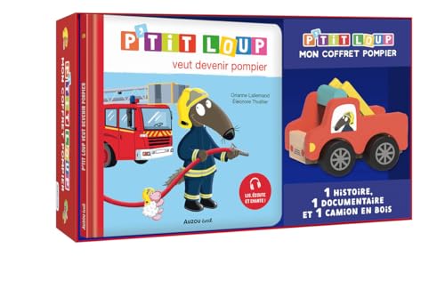 P'tit loup - À la découverte des pompiers (Paperback)