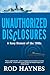 Unauthorized Disclosures: A...
