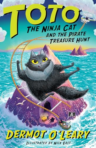 Toto the Ninja Cat and the Pirate Treasure Hunt: Book 6 - Funny and action-packed animal adventures with hilarious illustrations for kids aged 7-10 (Kindle Edition)
