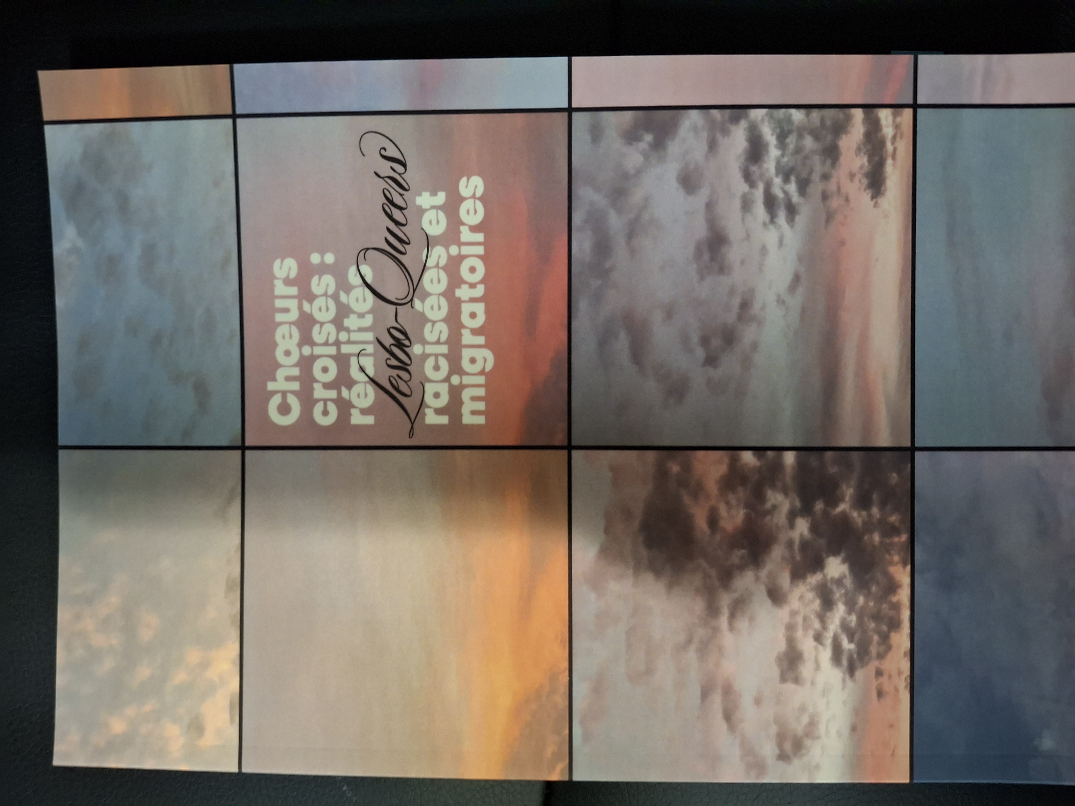 Chœurs croisés : réalités lesbo-queers racisées et migratoires