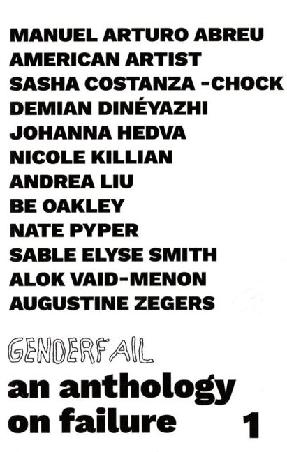 GenderFail: An Anthology On Failure (#1)