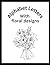 A to Z Letters with floral ...