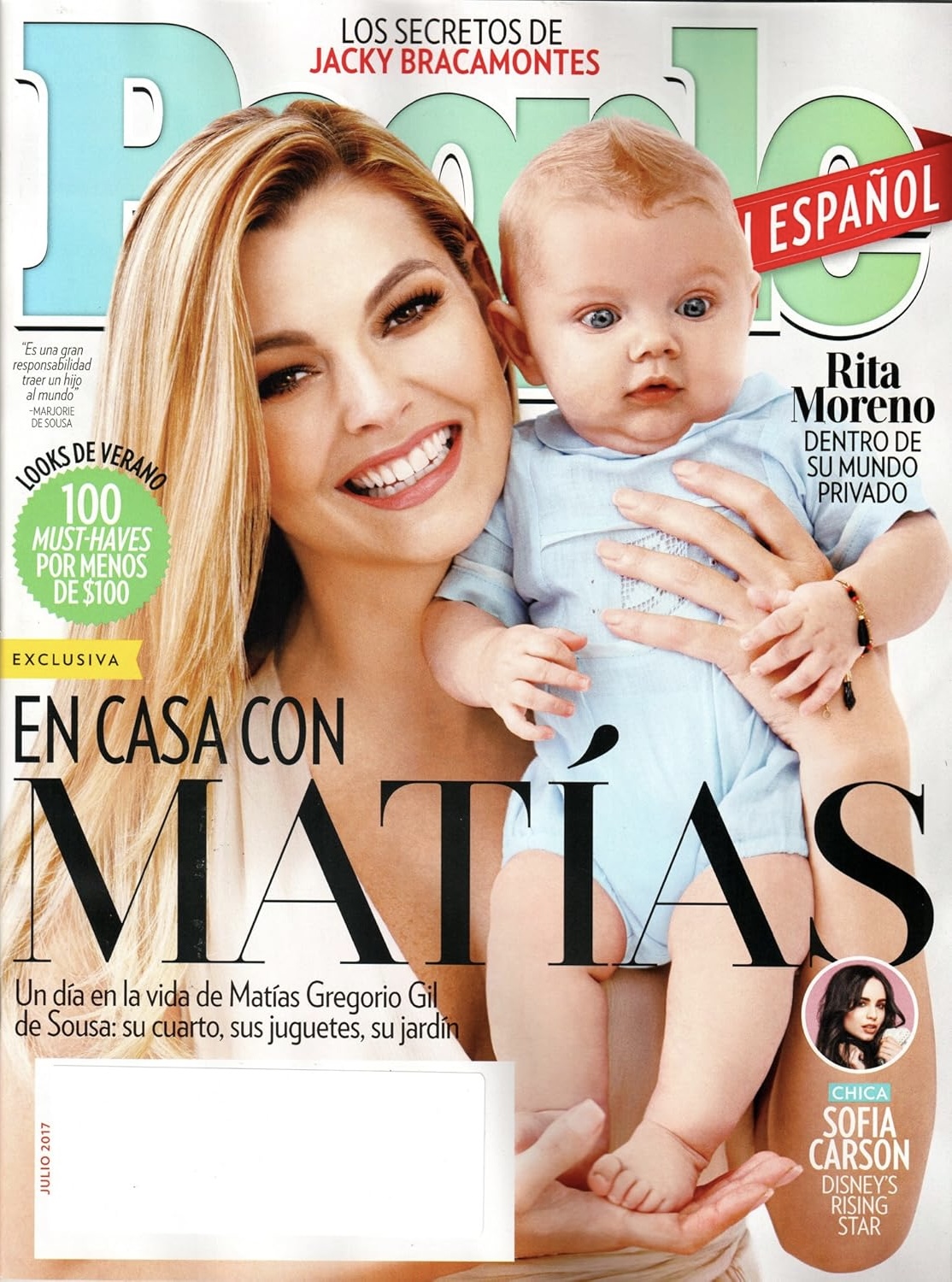 People en Espanol Magazine Julio 2017 | Rita Moreno – Dentro de sum undo privado