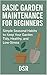 Basic Garden Maintenance fo...