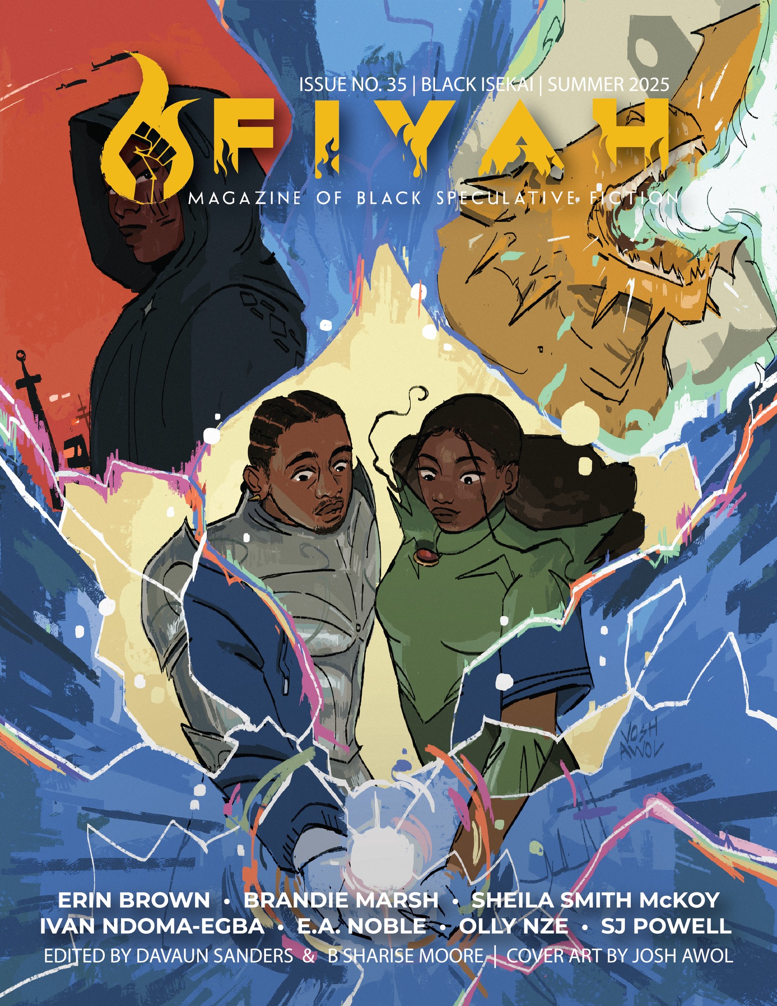 FIYAH Magazine of Black Speculative Fiction, Issue #35, Summer 2025 Black Isekai