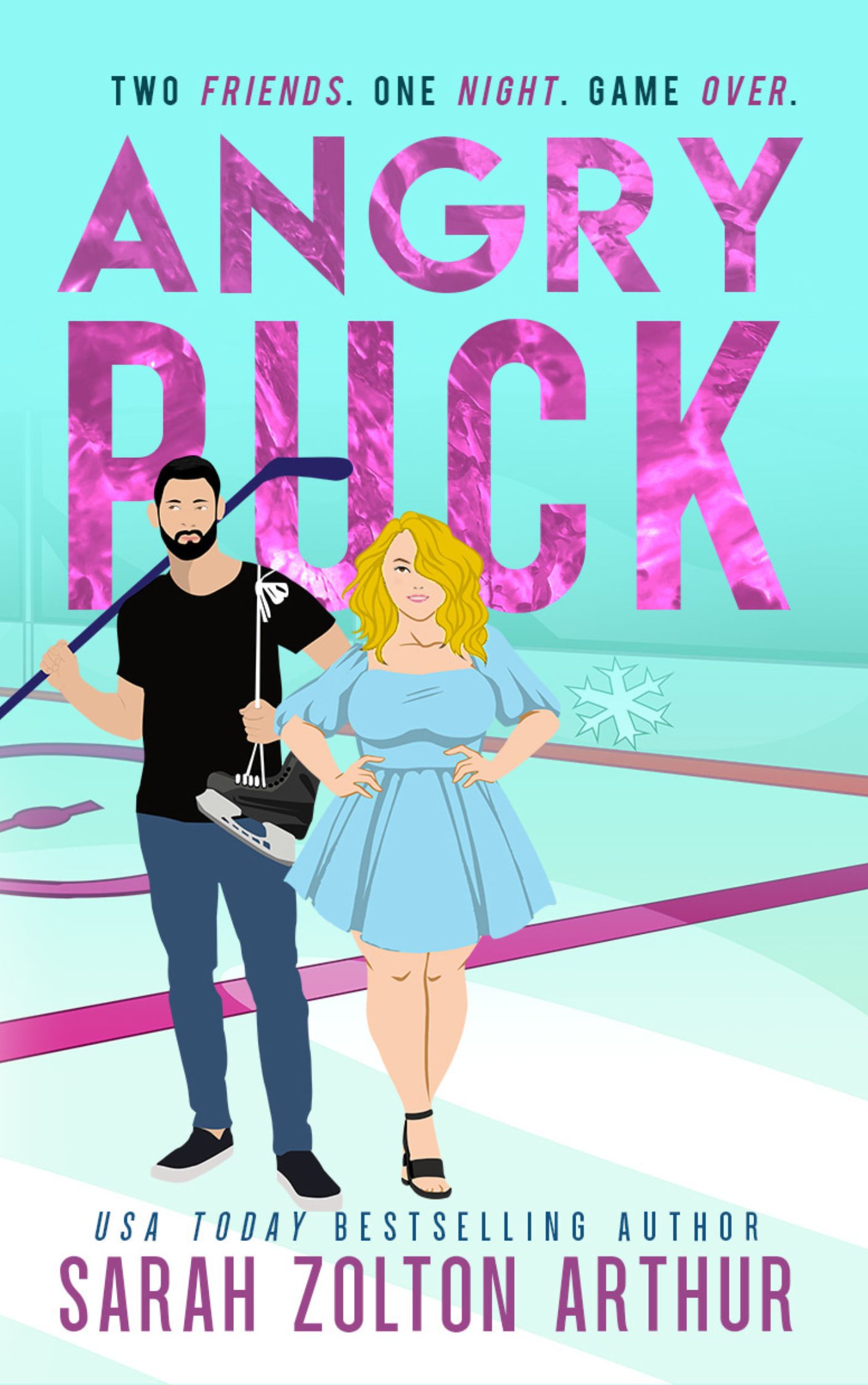 Angry Puck: A Friends to Enemies to Lovers Hockey Romance (Charleston Copperhead Country)