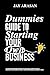 Dummies Guide to Starting Your Own Business by Jay Arasan Dummies Guide to Starting Your Own Business by Jay Arasan