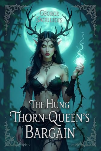 The Hung Thorn-Queen's Bargain: A Futa-on-Female Dark Fae Erotica (Courts of Silk & Sin Book 1)