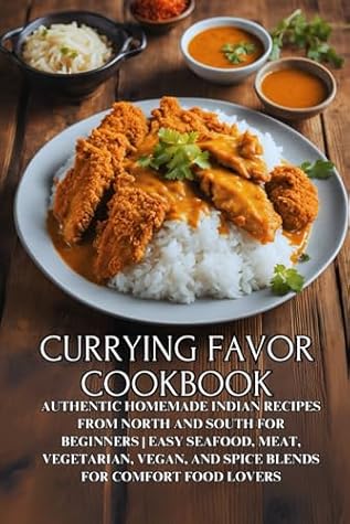 Currying Favor Cookbook: Authentic Homemade Indian Recipes from North and South for Beginners | Easy Seafood, Meat, Vegetarian, Vegan, and Spice Blends for Comfort Food Lovers