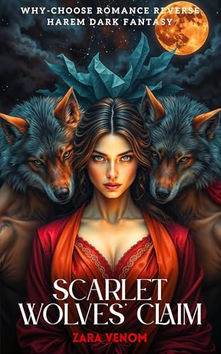 Scarlet Alpha’s Omega: A Paranormal Reverse Harem Fantasy Romance (The Forbidden Crimson Moon Saga)
