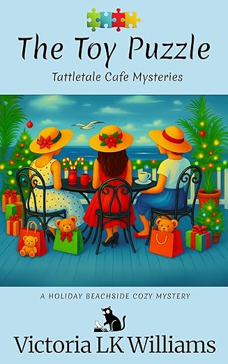 The Toy Puzzle: A Cozy Mystery Holiday Novella (Tattletale Cafe Mystery Novellas Book 1)