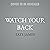 Watch Your Back: Devil's Backbone, Book 2