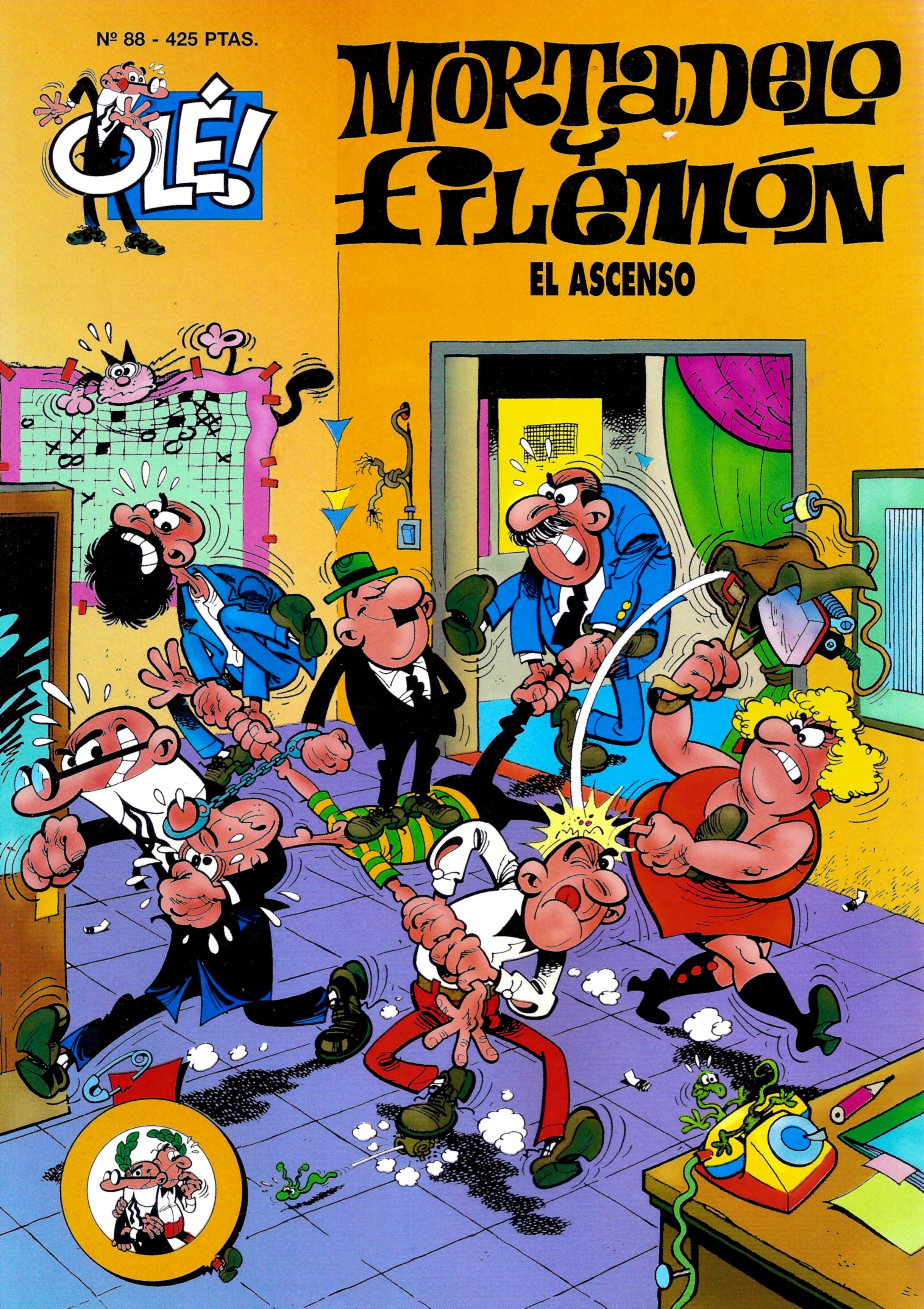 El ascenso (Mortadelo y Filemón, #61)